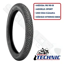 Pneu Moto Aro 18 90/90-18 57p Traseiro Sport Technic Foto mini 1