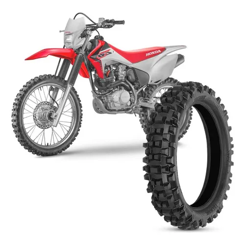 Pneu Moto Crf 230 Technic 100/100-18 Tt Traseiro Tmx Cross Foto 1