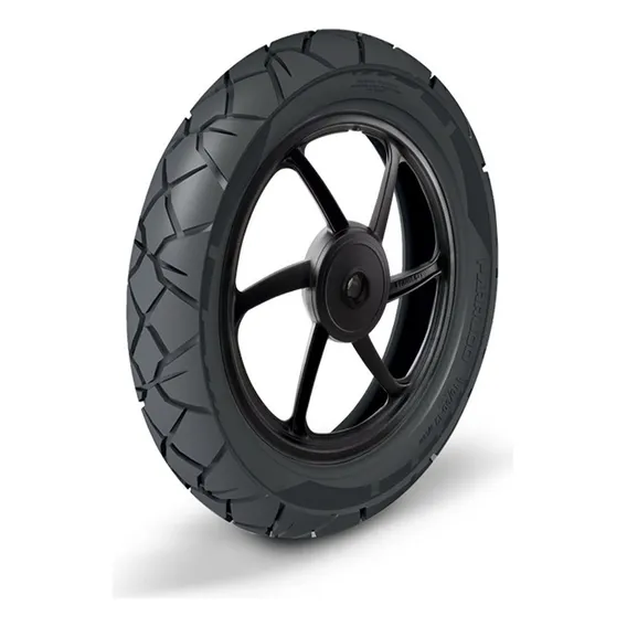 Pneu Moto Dianteiro 90/90-19 Parrudo Nxr Bros Shineray Foto 1