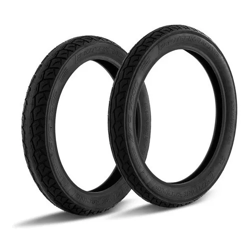 Pneu Moto Honda Biz 100 110 125 Pro Tork Traseiro 80 /100-14 Foto 1