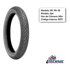 Pneu Moto Honda Cbx Technic 90/90-18 57p Tl Traseiro Sport Foto mini 1