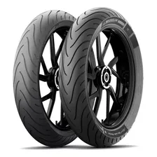 Pneu Moto Michelin Pilot Street 110/70 R17 + 150/60 R17 Foto  mini 1