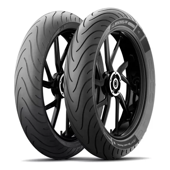 Pneu Moto Michelin Pilot Street 110/70 R17 + 150/60 R17 Foto 1
