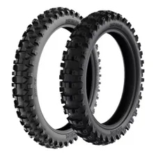 Pneu Moto Rinaldi 110/100-18 + 80/100-21 Rmx 35 Off Road Foto  mini 1