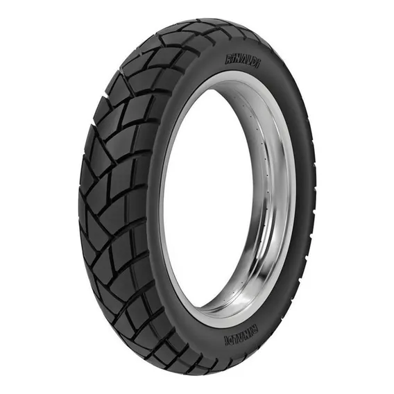 Pneu Moto Rinaldi Aro 17 R34 110/90-17 60p Tt - Traseiro Foto 1