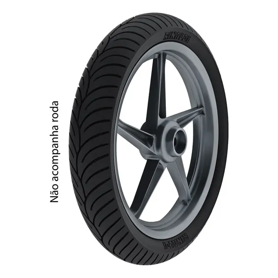 Pneu Moto Rinaldi Aro 18 80/100-18 47p Dianteiro Hb37 Foto 1