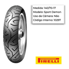 Pneu Moto Traseiro 140/70r17 Mt03/ Fazer/ Cb300 Pirelli Foto mini 3