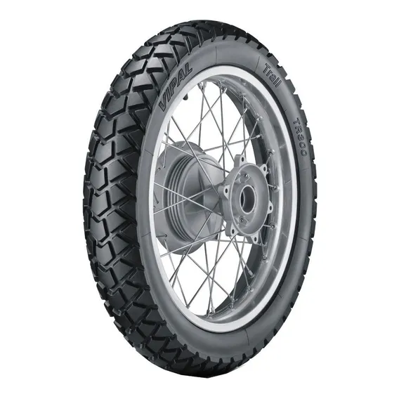 Pneu Moto Traseiro Bros/nx400/cg Sport 130/80-17 Tr300 Vipal Foto 1