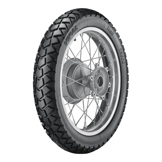 Pneu Moto Vipal Aro 18 Tr300 90/90-18 57P Tt - Traseiro Foto 1