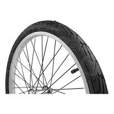 Pneu Para Bicicleta Aro 20 Levorin Praieiro Slick Balão Cor Preto Foto mini 4