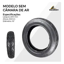 Pneu Para Bicicleta Elétrica 2.75 Aro 10 Wehawk Juna Nxt Pneu Tubeless Sem Camara 35psi Foto mini  3