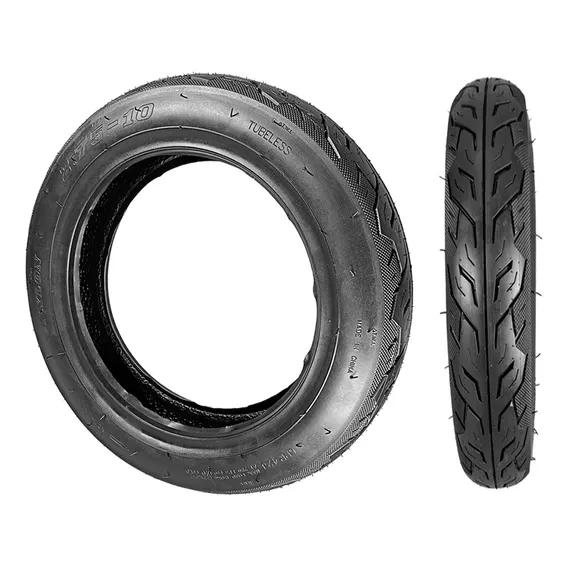 Pneu Para Bicicleta Elétrica 2.75 Aro 10 Wehawk Juna Nxt Pneu Tubeless Sem Camara 35psi Foto 1