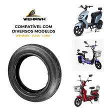 Pneu Para Bicicleta Elétrica 2.75 Aro 10 Wehawk Juna Nxt Pneu Tubeless Sem Camara 35psi Foto mini 4