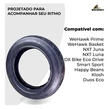 Pneu Para Bicicleta Elétrica 2.75 Aro 10 Wehawk Juna Nxt Pneu Tubeless Sem Camara 35psi Foto mini  2