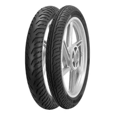 Pneu Pirelli 80/100-18 + 90/90-18 City Dragon Moto Foto mini 1