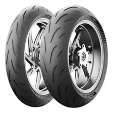 Pneu Power 6 110/70r17 + 150/60r17 Michelin Foto mini 1