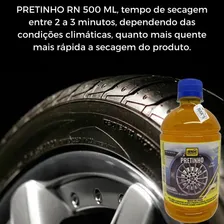 Pneu Pretinho Automotivo Baba De Onça Baba De Camelo 500ml Cor Marrom-claro Foto mini 4