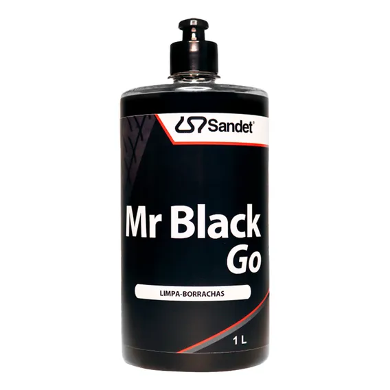 Pneu Pretinho Sandet Mr Black Limpa Pneu 1l Aspecto Brilho Foto 1