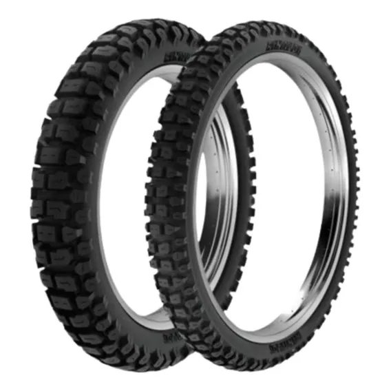 Pneu Rinaldi 110/90-17 E 90/90-19 Rt36 Foto 1