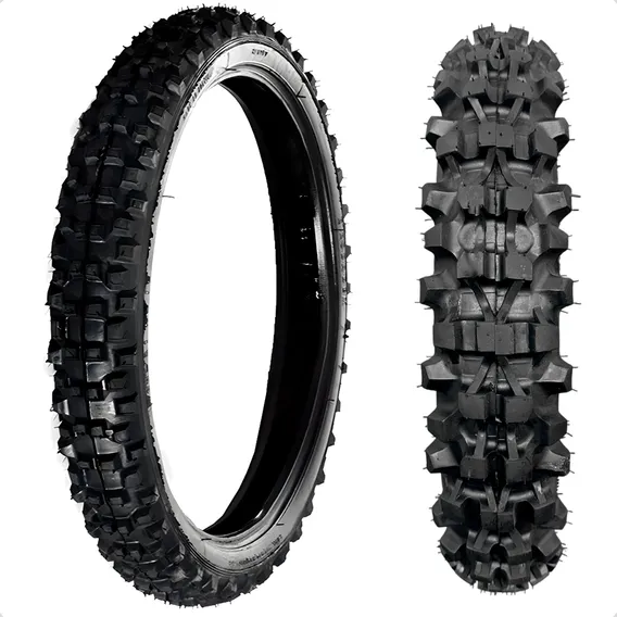 Pneu Rodabem Aro 18 + Aro 21 Cross Trilha 18x410 21x300 Foto 1
