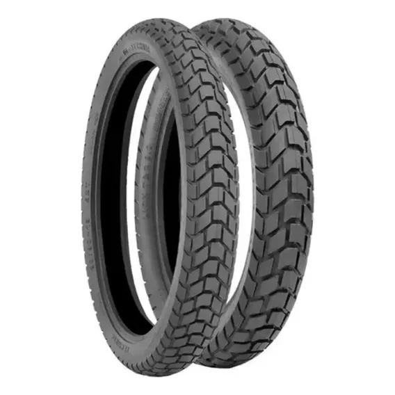 Pneu Technic 90/90-19 + 120-90-17 Tc Bros Xre190 Crosser Foto 1
