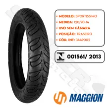 Pneu Tras 120-70-14 Pcx 150 2019 A 2022 Sportissimo Maggion Foto mini  2