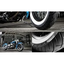 Pneu Traseiro Faixa Branca Harley 130/90-16 Metzeler Foto mini 2