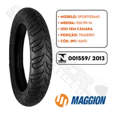 Pneu Traseiro Pcx150 100-90-14 Sportissimo Maggion Foto mini 2