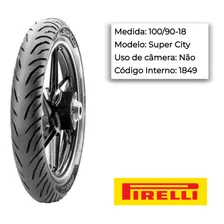 Pneu Traseiro Yamaha Fazer 150 Factor 150 100-90-18 Pirelli Foto mini 1