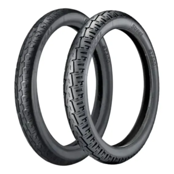 Pneu Vipal St300 2.75-18 100/90-18 Cg Titan Ybr 125/150 Foto 1