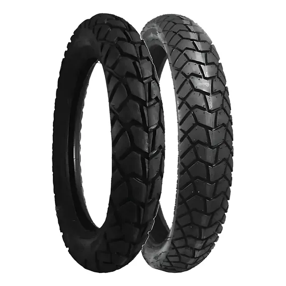 Pneu Xtz 125/ Xt 225 120-80-18 + 90-90-21 Viper Maggion Foto 1