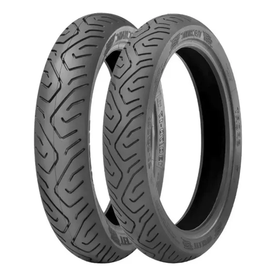 Pneu Yamaha R15 100-80-17 +140-70-17 Sport S/ C Technic Foto 1