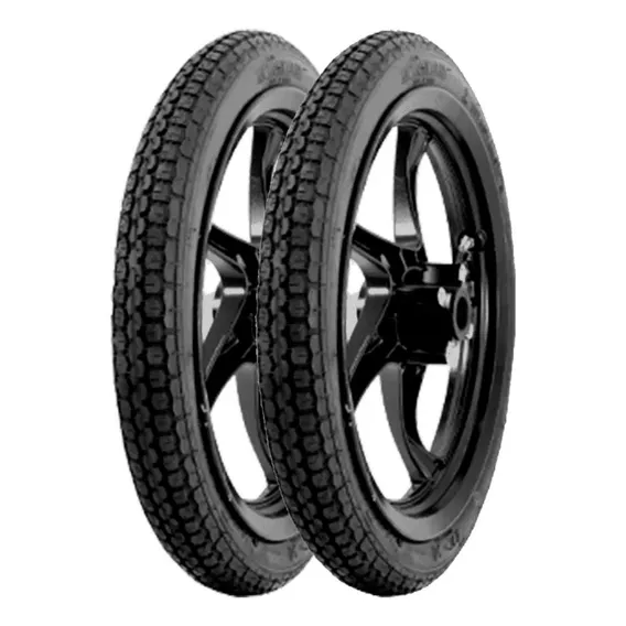 Pneus Aro 17 Mobilete Bikelete 2-1/4-17 + 2-1/4-17 Kenda Foto 1