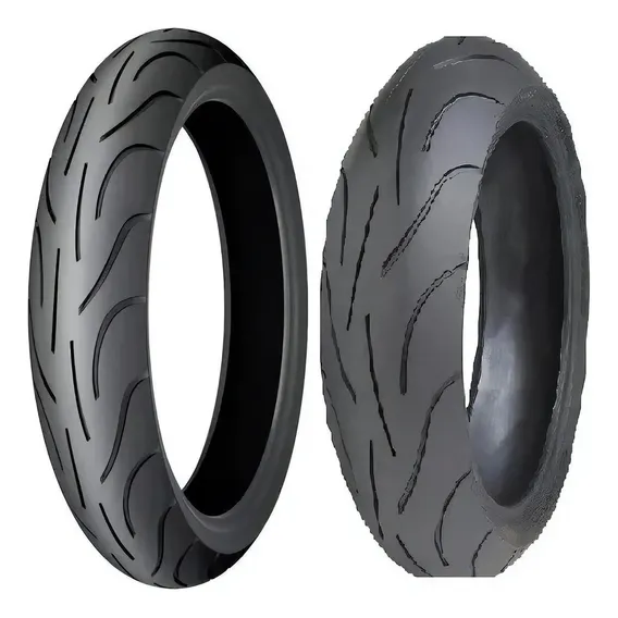 Pneus Michelin Pilot Power 2c T/l 190/55zr17 Y 120/70zr17 Foto 1