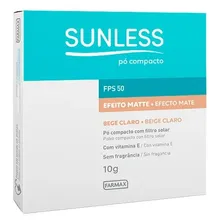 Po Compacto Fps50 Sunless 10g Farmax Bege Claro Foto mini 2