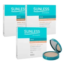 Po Compacto Fps50 Sunless 10g Farmax Bege Claro Foto mini 3