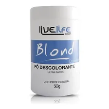 P贸 Descolorante Blond Dust Free Live Life 500g Foto mini 1