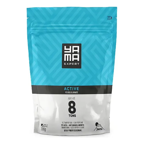 Pó Descolorante Yamá Active Refil - 300g Foto 1
