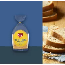 PĂŁo Forma Tradicional Sem GlĂșten Lactose Vegano Schar 200g Foto mini 2