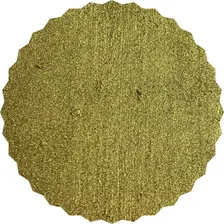 P贸 Metalico Profissional Purpurina Ouro Realeza 100g Cor Ouro Rico Foto mini 1