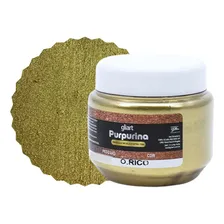 P贸 Metalico Profissional Purpurina Ouro Realeza 100g Cor Ouro Rico Foto mini 2