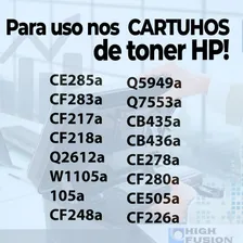 Pó Refil Toner Recarga Compativel Hp Cb435 436a Cf283 Cb436 Foto mini  2