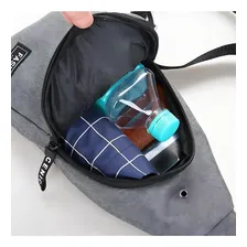 Pochete Bolsa Masculina Transversal Tira Colo Ombro Foto mini  3