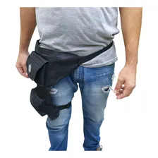 Pochete Cartucheira De Perna Motoboy Camping Trilha Rave Foto mini 3