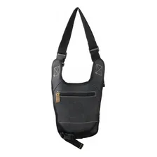 Pochete Cartucheira Unissex Bolsa De Perna Moto Festa Rave Cor Preto-preto Foto mini 4