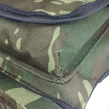 Pochete Perna Masculina Camping Motoboy 5 Bolsos Cartucheira Foto mini 2