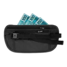 Pochete Porta Dinheiro Dolar Passaporte Para Viagem Foto mini  2