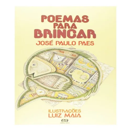 Poemas Para Brincar 17 Ed: Poemas Para Brincar 17 Ed, De Paes, José Paulo. Editora Atica - Paradidatico (saraiva), Capa Mole, Edição 17 Em Português Foto 1