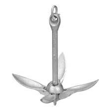 Poita Âncora Dobrável 3,2 Kg Galvanizada Caiaque Bot Jet Ski Foto mini 2