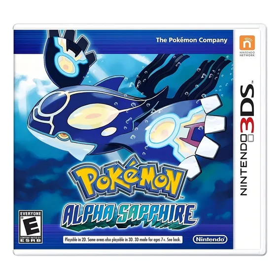 Pokémon Alpha Sapphire Standard Edition Nintendo 3DS Físico Foto 1